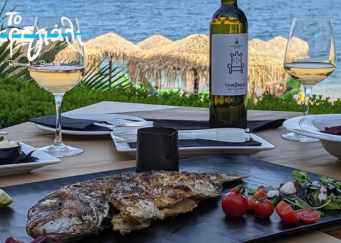 Akrogiali Restaurant Apartment Xiropigado