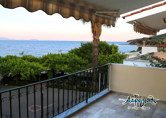 דירה Akrogiali Restaurant קסירופיגאדו