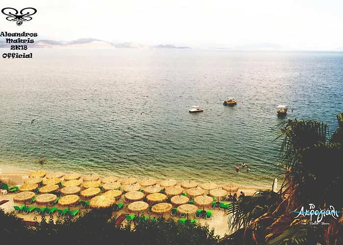 דירה Akrogiali Restaurant *